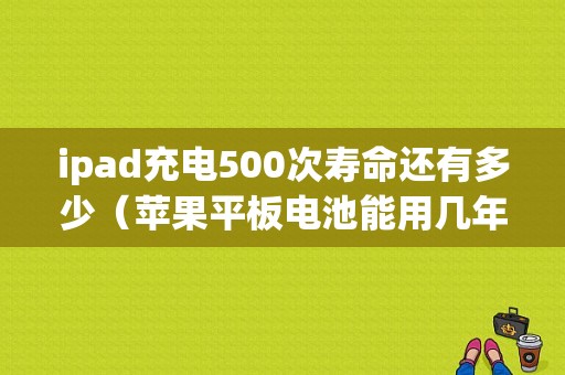 ipad充电500次寿命还有多少（苹果平板电池能用几年）