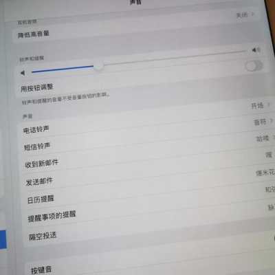 ipad没有声音怎么办（苹果平板没声音了）