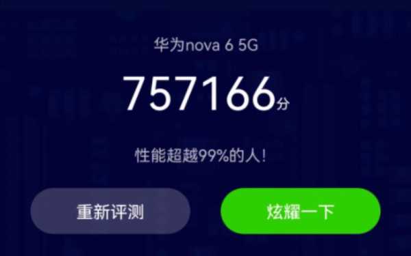 关于华为nova最高跑分的信息