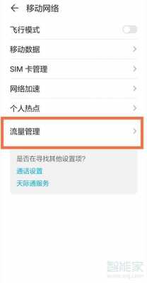 华为nova应用流量权限（华为手机应用流量权限）